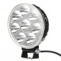 12V 21W 6000K Motorcycle Super Bright Spot Lightt LED Headlight Round High Power Projection Lamp