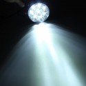 12V 21W 6000K Motorcycle Super Bright Spot Lightt LED Headlight Round High Power Projection Lamp