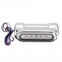 12V 2x Motorcycle LED White Driving DRL Indicator Amber Turn Signal Lights Crash Bar Lamp