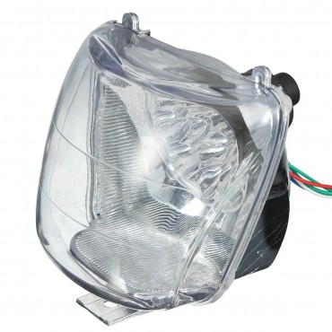 12V 35W Front Light LED Headlight For 50cc 70cc 90cc 110cc 125cc Mini Atv Quad Bike Buggy