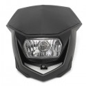12V 8000lm Motorcycle Head Lamp W/ High Low Beam Enduro Dirt Bike Headlight Universal