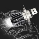 12V-80V 12W 1200LM Motorcycle H4 LED Headlight Bulb Super Bright Lens Headlamp Hi/Lo Beam Dual Color 6000K 3000K