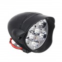 12V-80V 1800LM 9 LED Work Spot Light Headlight Waterproof 6500k White Super Bright Fog Lamp Scooter Spotlight For Motorcycle ATV UTV Tricycle