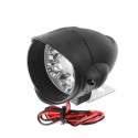 12V-80V 6 LED Front Headlights Strong Brightness Shark Shape Motorcycle Far Illumination