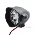 12V-80V 6 LED Front Headlights Strong Brightness Shark Shape Motorcycle Far Illumination