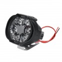 12V 8W 6LED Motorcycle Motorbike Front Spot LED Light Headlights Lamp