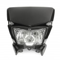 12V Motorcycle Fairing Headlight Lamp Hi/Lo Beam Street Fighter Dirt Bike Universal