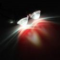 12V Motorcycle LED Lens Headlights Cold Light Fog Lamp Universal