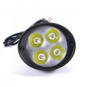 12V Motorcycle Super Light Waterproof LED Headlight Rear View Mirror Lights Spot Lightt Assist Lamp