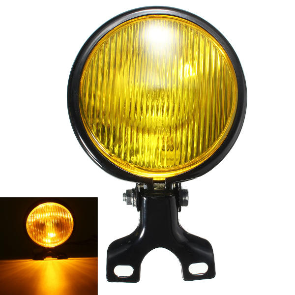 12V Universal Motorcycle Hi/Lo Beam Vintage Headlight