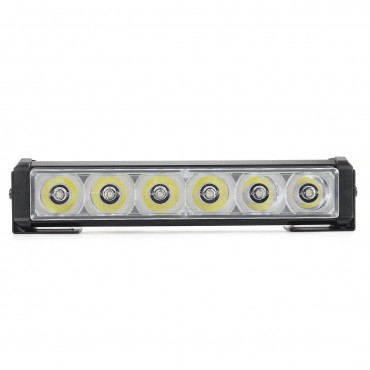 12V Yellow/White LED Strobe Flash Light 6 LEDs Police Warning Flashing Lamp
