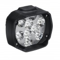 12V10W 1000LM 9 LED Super Bright Motorcycle Headlight Bulb Work Light Fog Driving Spot Lamp Night Headlamp For UTV ATV