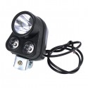 12W 12V-85V 5/3 LED White Motorcycle Mopeds Fog Spot Lightt Headlamp