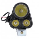 12W 12V-85V 5/3 LED White Motorcycle Mopeds Fog Spot Lightt Headlamp