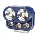 12W 12V-85V 5/3 LED White Motorcycle Mopeds Fog Spot Lightt Headlamp