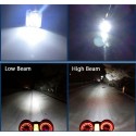 12W Motorcycle LED Headlight M2S H4 Plug Super Bright Light Blub
