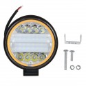 1PC 126W LED Work Spot Light Round Lamp for SUV Car Truck Boat ATV 4WD ATV 12V/24V