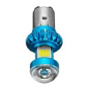 1Pcs 12-85V 0.6A 12W LED Motorcycle Motorbike COB Headlights Spotlight Lamp Bulb