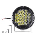 1Pcs LED 9-32V DC IP68 6000K 105W 6000LM Headlights For Motorcycle Car ATV JEEP