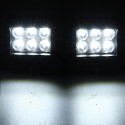 20 inch LED Light Bar + 4 inch LED Work Light + 23 inch Number Plate Frame + Wiring Mounting Bracket Screw Kits