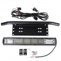 20Inch 248W Spot Flood Combo LED Work Light Bar + 23inch License Number Plate Frame