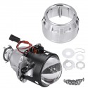 2.5inch H1 H4 Bi Xenon Lamp HID Projector Retrofit Headlight Lens Angel Eyes RHD Right-hand Drive