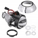 2.5inch H1 H4 Bi Xenon Lamp HID Projector Retrofit Headlight Lens Angel Eyes RHD Right-hand Drive