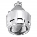 2.5inch H1 H4 Bi Xenon Lamp HID Projector Retrofit Headlight Lens Angel Eyes RHD Right-hand Drive