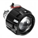 2.5 Inch Car Motor Bi-xenon HID Projector Angle Eye Halo Lens Headlight H1 H4 H7