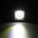 27W LED Square Work Light Spot Flood Off-road Driving Lamp SUV Truck UTV
