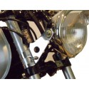 28mm-43mm Motorcycle Headlight Mounting Bracket Motor Bike Adjuster Fork Mount Clamp Black