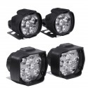 2PCS Motorcycle LED Spotlight External Light Universal Electric Vehicle Spotlight