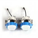 2Pcs 35W 5500k 2.5inch Auto Bi LED Projector Lens Headlights H4 H7 9005 9006 Car Motorcycle Headlight Retrofit Kits