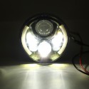 2Pcs 7inch 60W LED Projection Headlight Head Lamp Hi/Low Beam Light For Jeep Wrangler
