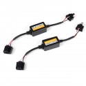 2pcs 12V H7/H4 25W LED Headlight Decoder Canbus Error Free Resistor Canceller