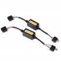 2pcs 12V H7/H4 25W LED Headlight Decoder Canbus Error Free Resistor Canceller