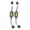 2pcs 12V H7/H4 25W LED Headlight Decoder Canbus Error Free Resistor Canceller