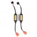 2pcs 12V H7/H4 25W LED Headlight Decoder Canbus Error Free Resistor Canceller