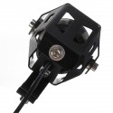 2pcs U5 Motorcycle LED Headlights Black Driving Fog Spot Hi/Lo Light with Kill Switch