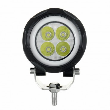 3 Inch 10V-30V 40W LED Circle Headlights Angel Ring Work Fog Light Waterproof 6000K-7000K For Off-Road Vehicle