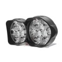 30W 18 LED 9/85V 3000Lm 6000K Aluminium Alloy Motorcycle Headlights