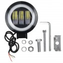 3.54inch White/Yellow/Blue LED Work Light Bar Spot Pods Driving Fog Halo Lamp For Off Road ATV