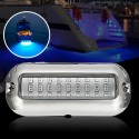 3.5inch Blue 27 Led 316SS Cover 50W 74Lm Under Water Pontoon Waterproof Boat Transom Lights