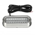 3.5inch Blue 27 Led 316SS Cover 50W 74Lm Under Water Pontoon Waterproof Boat Transom Lights