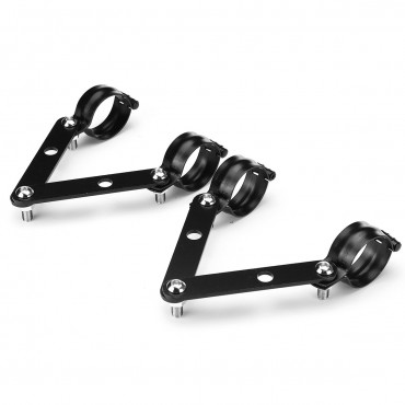 37-60mm Headlight Mount Bracket Head Light Lamp Holder Adjuster Fork Mount Clamp Universal Motorcycle Accessories