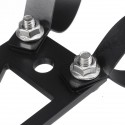 37/41MM Black Steel Headlight Bracket Turn Lights Bracket For Motorcycle