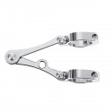 39mm - 41mm Aluminum Headlight Bracket Turn Lights Holder Universal Custom