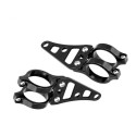 39mm-41mm Motorcycle Headlight Mounting Bracket Adjuster Universal Fork Mount Clamp Head Lamp Holder