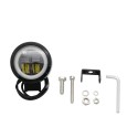 3inch 12/24V 6500K 20W Round LED Work Light With White Angel Eyes Lights Spot Fog light For Car Boat Motorcycle