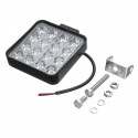 48W 6000K LED Work Light Bar Driving Lamp For Offroad Car SUV Truck Van Camper